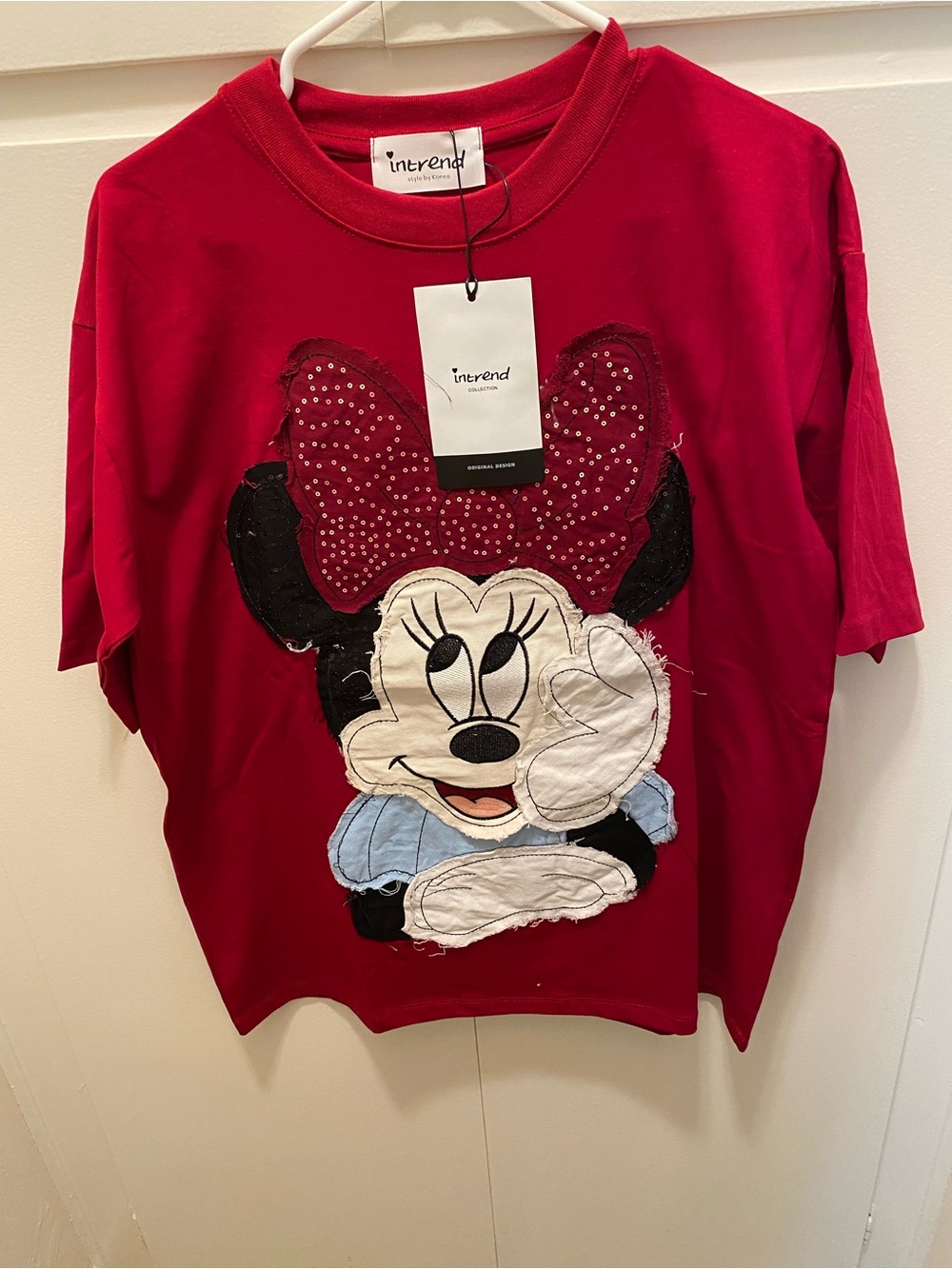 Minnie Mouse Red Short Sleeve Tee